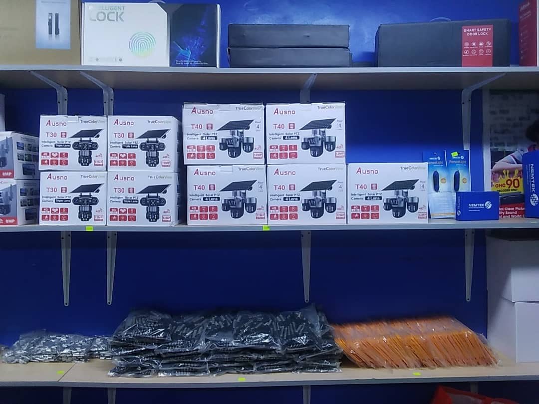 Solar PTZ cameras